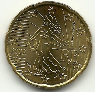 France 2002 20 CENTIMES SUP