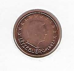 Luxembourg 2002 2 CENTIMES SUP