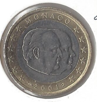 MONACO 1 €URO 2001