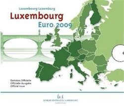 Luxembourg 2009 SERIE 8 MONNAIES B.U