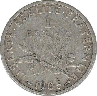 FRANCE 1 FRANC ROTY 1905 TB