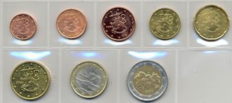 FINLANDE SERIE EURO 8 Monnaies Annees MIXTE