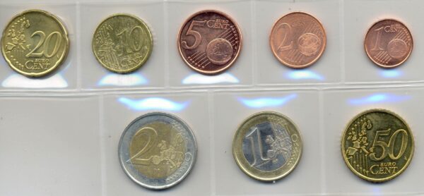 FINLANDE SERIE EURO 8 Monnaies Annees MIXTE