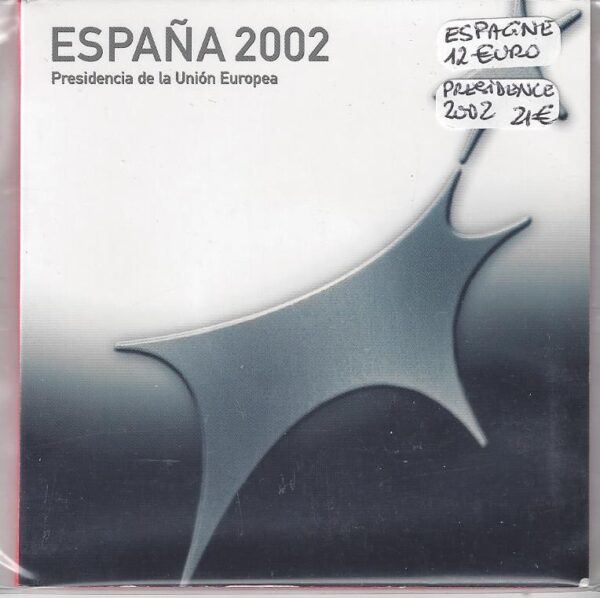 Espagne 2002 12 EURO PRESIDENCE B.U