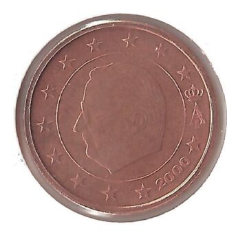 Belgique 2000 2 centimes