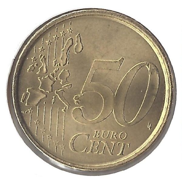 Espagne 2001 50 CENTIMES