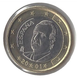 Espagne 2001 1 EURO SUP