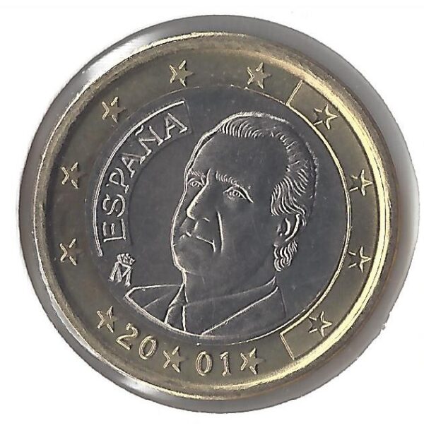 Espagne 2001 1 EURO SUP