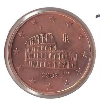 ITALIE 2002 5 CENTIMES SUP