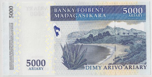 MADAGASCAR 5000 ARIARY/25000 FRANCS 2006 NEUF