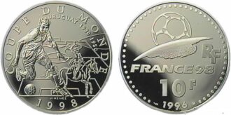 FRANCE 10 FRANCS URUGUAY N°19565 1998 B.E