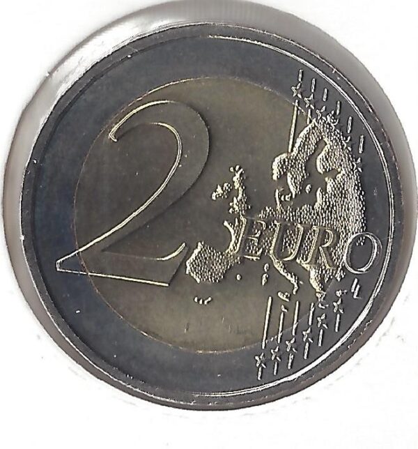 MALTE 2012 2 EURO commemorative 10 ans Euro