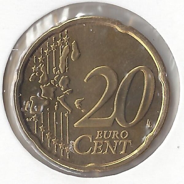 Luxembourg 2005 20 CENTIMES SUP