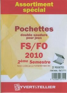 ASSORTIMENT POCHETTE DOUBLE SOUDURE 2010 - 2 éme SEMESTRE (Yvert)