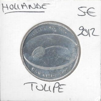 HOLLANDE (PAYS-BAS) 2012 5 EURO TULIPE SUP