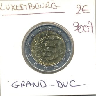 Luxembourg 2007 2 EURO COMMEMORATIVE