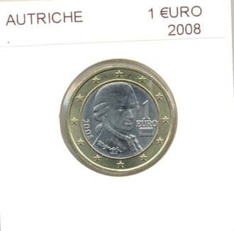 Autriche 2008 1 EURO SUP