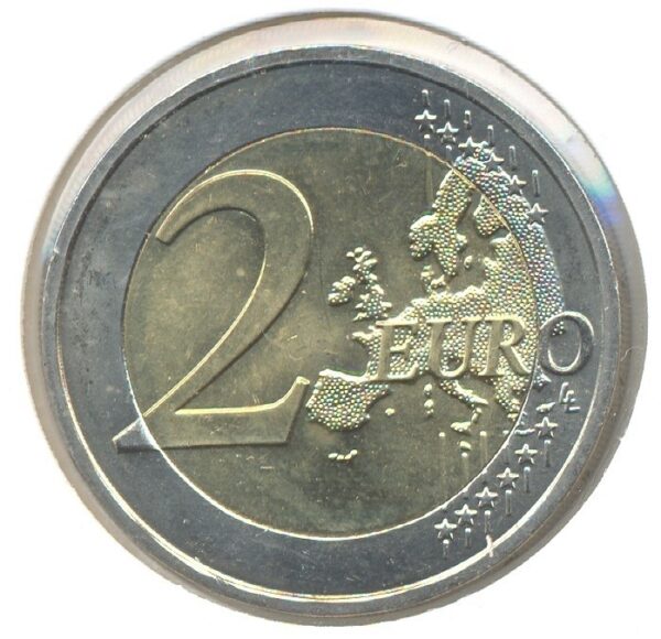 France 2012 2 EURO commemorative 10 ANS EURO