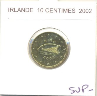 Irlande 2002 10 CENTIMES SUP-