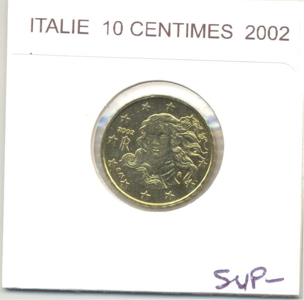 Italie 2002 10 CENTIMES SUP