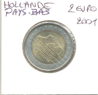 HOLLANDE (PAYS-BAS) 2001 2 EURO SUP-