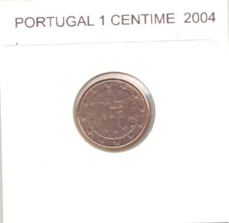 Portugal 2004 1 CENTIME SUP