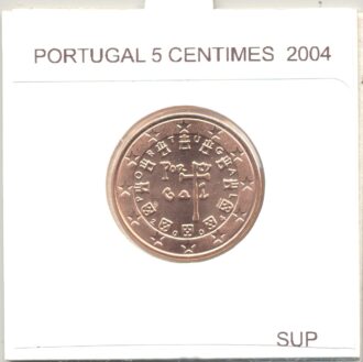 Portugal 2004 5 CENTIMES SUP