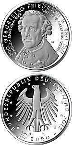 Allemagne 2012 10 EURO FRIEDRICH