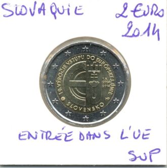 SLOVAQUIE 2014 2 EURO Commémorative SUP
