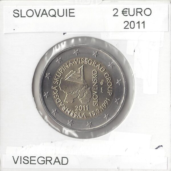 SLOVAQUIE 2011 Commémorative 2 EURO VISEGRAD