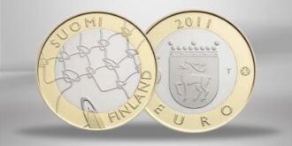 FINLANDE 5 EURO ALAND 2011 SUP
