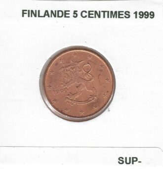 FINLANDE 1999 5 CENTIMES SUP-