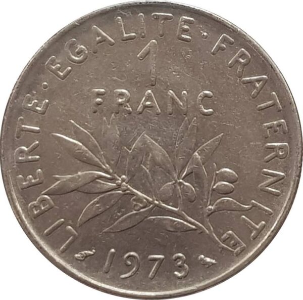 FRANCE 1 FRANC ROTY 1973 TTB+