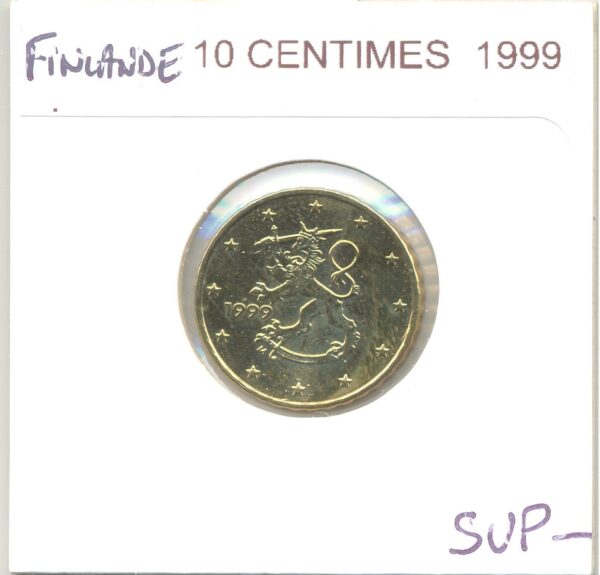 FINLANDE 1999 10 CENTIMES SUP