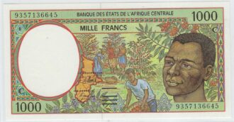 B.E.A.C - CONGO 1000 FRANCS 1993 NEUF 93-----645