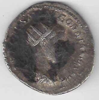 GORDIAN III (238-239 AD). Roman Silver Antoninianus PAX AUGUSTI - TB