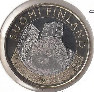 FINLANDE 5 EURO HERISSON 2015 SUP
