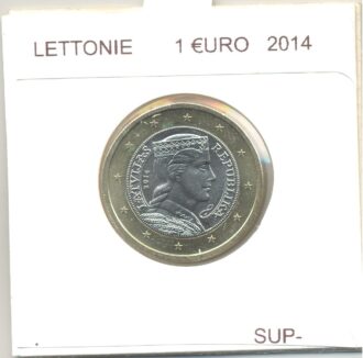 LETTONIE 2014 1 EURO SUP