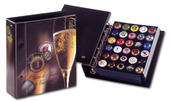 Album Champagne "Artline" Pour les plaques de muselet de Champagne (safe 7865)