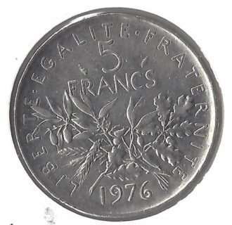 5 FRANCS ROTY 1971 TTB+