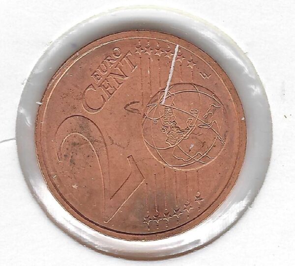 FRANCE 2000 2 CENTIMES SUP-