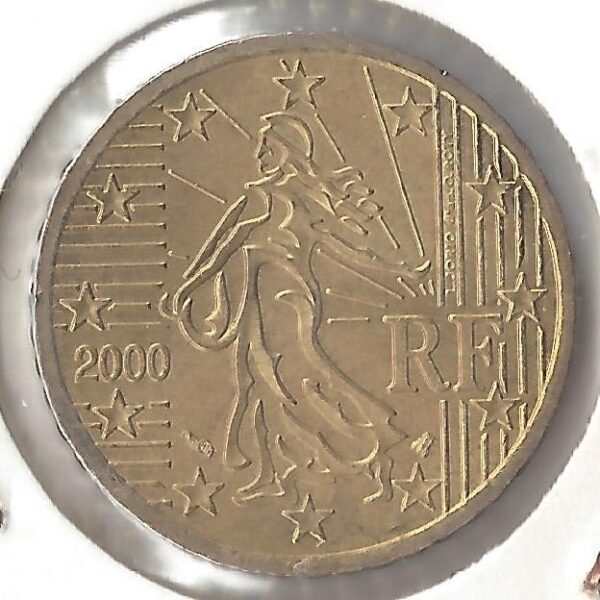 France 2000 50 CENTIMES SUP-