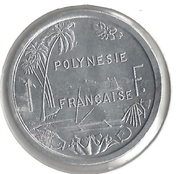 POLYNESIE FRANCAISE 1 FRANC 1965 SUP