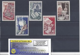YVERT 960 a 965 JEUX OLYMPIQUES D'HELSINKI Serie 6 Timbres NEUF