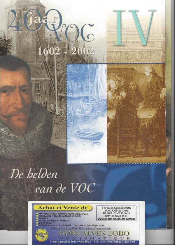 HOLLANDE (PAYS-BAS) 2002 SERIE 8 MONNAIES VOC IV