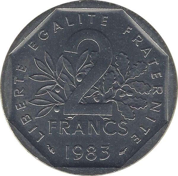 FRANCE 2 FRANCS ROTY 1983 FDC