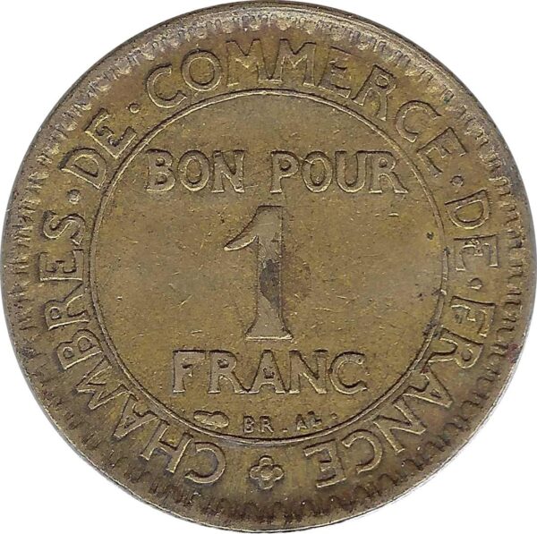 FRANCE 1 FRANC DOMARD 1926 TTB+
