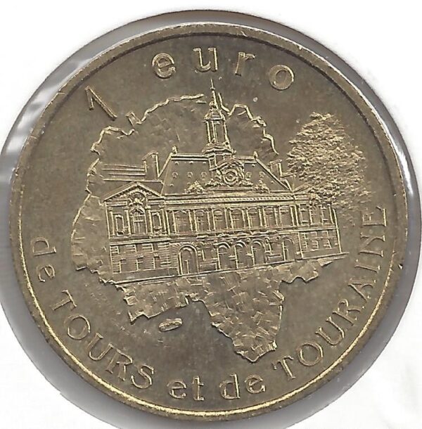 37 INDRE ET LOIRE LOCHES 1 EURO du 11/10 au 11/11/1997 (euro, ecu temporaire) TTB+