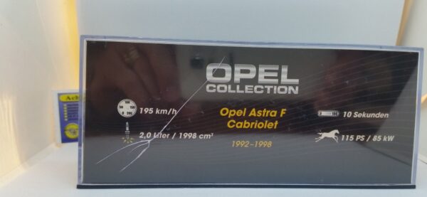 OPEL ASTRA F CABRIOLET VERTE 1992 - 1998 1/43 1:43