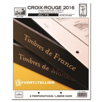 Yvert et Tellier FRANCE CROIX ROUGE FS 2015 - 2016 (jeux sans pochettes)